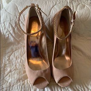 Rose pink Guess wedge